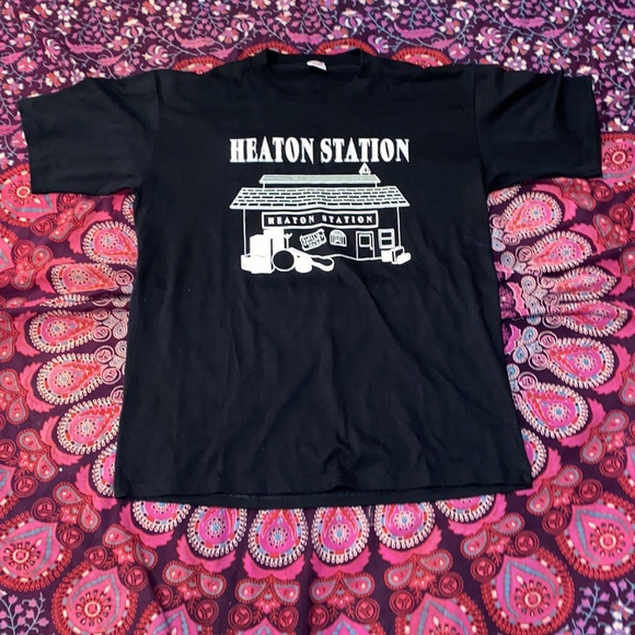 Vintage 80s Heaton Station Country Music Bar T-shirt. Size XL. - Picture 3 of 7